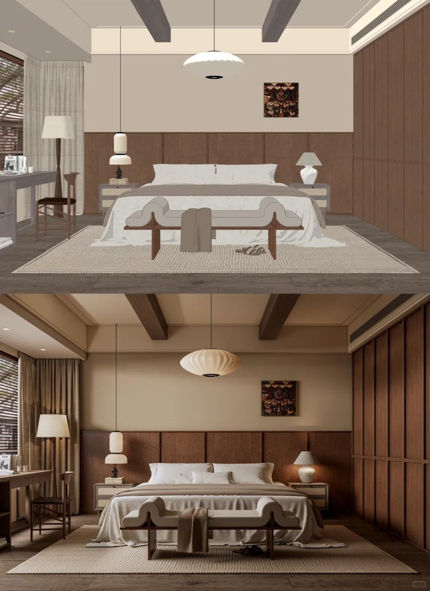 Sketchup Enscape Lighting model and HDRI
