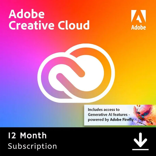 Adobe Creative Cloud - 12 Maanden